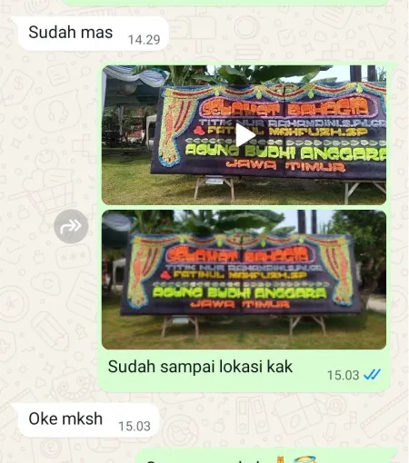 Pengiriman Papan Bunga Jambudipa Cisarua